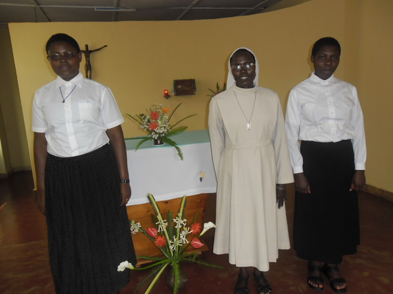 Iniciación al postulantado en Rwanda