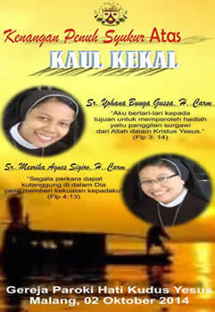 Profesión Perpetua en Indonesia