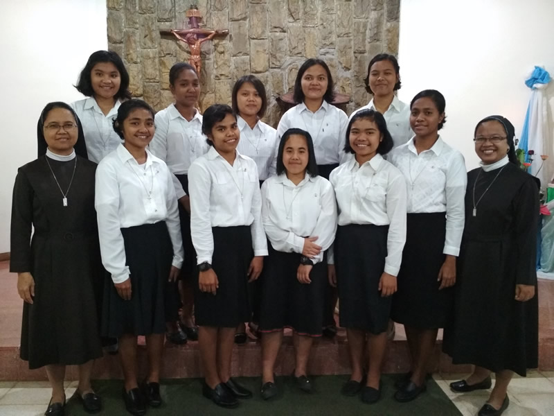 Ingresaron diez aspirantes en Indonesia