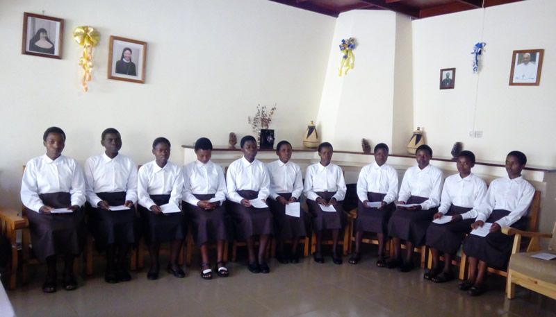 Iniciación al Noviciado en Rwanda